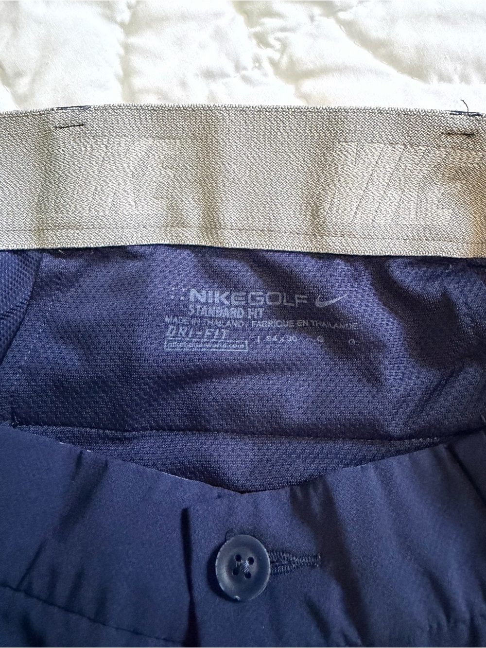 Nike Men's Navy Golf Pants - Picture 4 of 8